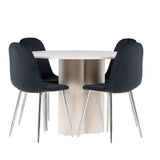 Jídelní stůl Olivia s jídelní židlí Polar