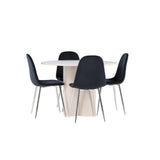 Jídelní stůl Olivia s jídelní židlí Polar