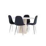 Jídelní stůl Olivia s jídelní židlí Polar