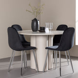 Jídelní stůl Olivia s jídelní židlí Polar