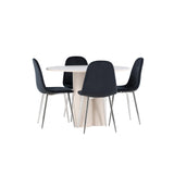 Jídelní stůl Olivia s jídelní židlí Polar