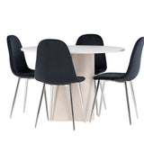 Jídelní stůl Olivia s jídelní židlí Polar