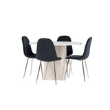 Jídelní stůl Olivia s jídelní židlí Polar