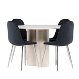 Jídelní stůl Olivia s jídelní židlí Polar