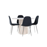 Jídelní stůl Olivia s jídelní židlí Polar