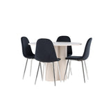 Jídelní stůl Olivia s jídelní židlí Polar