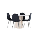 Jídelní stůl Olivia s jídelní židlí Polar