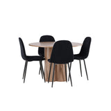 Jídelní stůl Olivia s jídelní židlí Polar