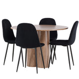 Jídelní stůl Olivia s jídelní židlí Polar