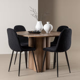 Jídelní stůl Olivia s jídelní židlí Polar