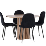 Jídelní stůl Olivia s jídelní židlí Polar