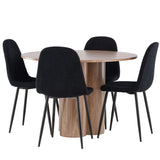 Jídelní stůl Olivia s jídelní židlí Polar