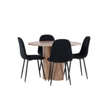 Jídelní stůl Olivia s jídelní židlí Polar