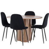 Jídelní stůl Olivia s jídelní židlí Polar