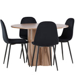 Jídelní stůl Olivia s jídelní židlí Polar