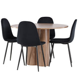 Jídelní stůl Olivia s jídelní židlí Polar