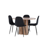 Jídelní stůl Olivia s jídelní židlí Polar