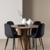 Jídelní stůl Olivia s jídelní židlí Polar