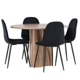 Jídelní stůl Olivia s jídelní židlí Polar