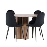 Jídelní stůl Olivia s jídelní židlí Polar