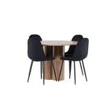 Jídelní stůl Olivia s jídelní židlí Polar