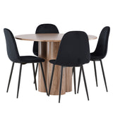 Jídelní stůl Olivia s jídelní židlí Polar