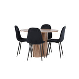 Jídelní stůl Olivia s jídelní židlí Polar