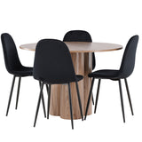 Jídelní stůl Olivia s jídelní židlí Polar