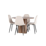 Jídelní stůl Olivia s jídelní židlí Polar