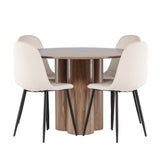 Jídelní stůl Olivia s jídelní židlí Polar