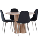 Jídelní stůl Olivia s jídelní židlí Polar