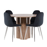 Jídelní stůl Olivia s jídelní židlí Polar