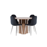 Jídelní stůl Olivia s jídelní židlí Polar