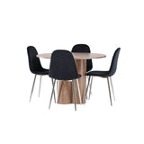 Jídelní stůl Olivia s jídelní židlí Polar