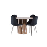 Jídelní stůl Olivia s jídelní židlí Polar