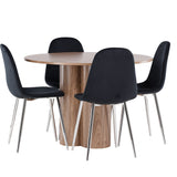 Jídelní stůl Olivia s jídelní židlí Polar