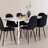 Jídelní stůl Silar s jídelní židlí Polar