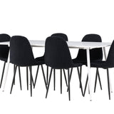 Jídelní stůl Silar s jídelní židlí Polar