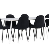 Jídelní stůl Silar s jídelní židlí Polar