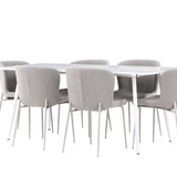 Jídelní stůl Silar s jídelní židlí Modesto