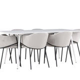 Jídelní stůl Silar s jídelní židlí Evelina