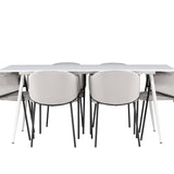 Jídelní stůl Silar s jídelní židlí Evelina