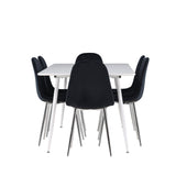 Jídelní stůl Silar s jídelní židlí Polar