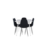 Jídelní stůl Silar s jídelní židlí Polar