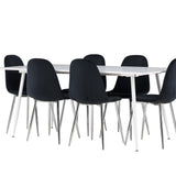 Jídelní stůl Silar s jídelní židlí Polar