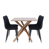 Jídelní stůl Piazza s jídelní židlí Polar