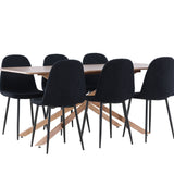 Jídelní stůl Piazza s jídelní židlí Polar