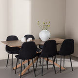 Jídelní stůl Piazza s jídelní židlí Polar