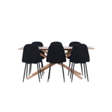 Jídelní stůl Piazza s jídelní židlí Polar