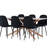 Jídelní stůl Piazza s jídelní židlí Polar